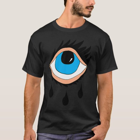 Blue Eyes Black tears T-shirt (Voorkant)