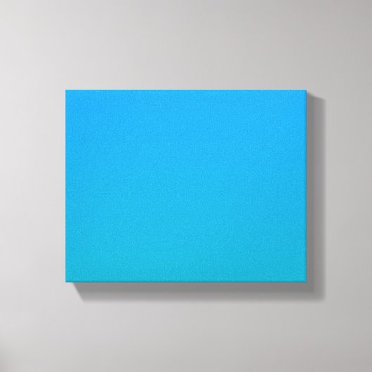 Blue Fade Canvas Art Afdruk (Voorkant)