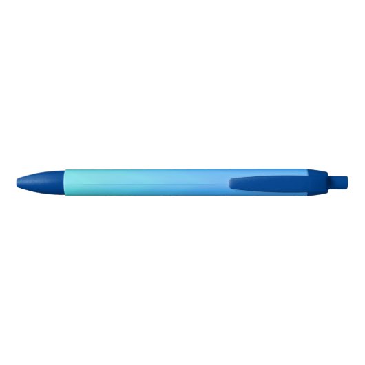 Blue Fade Personalised Ink Pen (Achterkant)