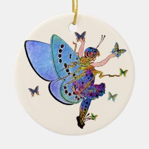 Blue Fairy Dust Ornament