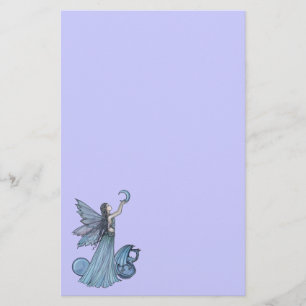 Blue Fairy en Dragon Stationary van Molly Harrison Briefpapier