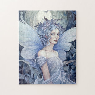 Blue Fairy Fantasy Art Legpuzzel