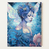 Blue Fairy Fantasy Art Planner (Achterkant)