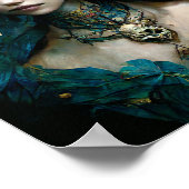 Blue Fairy Fantasy Art Poster (Hoek)