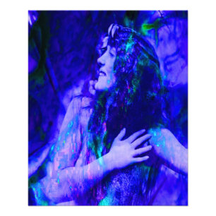 Blue Fairy Foto Afdruk