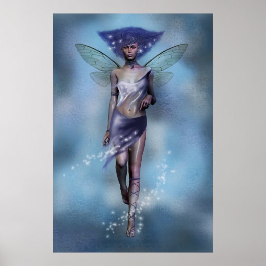 Blue Fairy Poster (Voorkant)