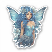 Blue Fairy Sticker (Voorkant)