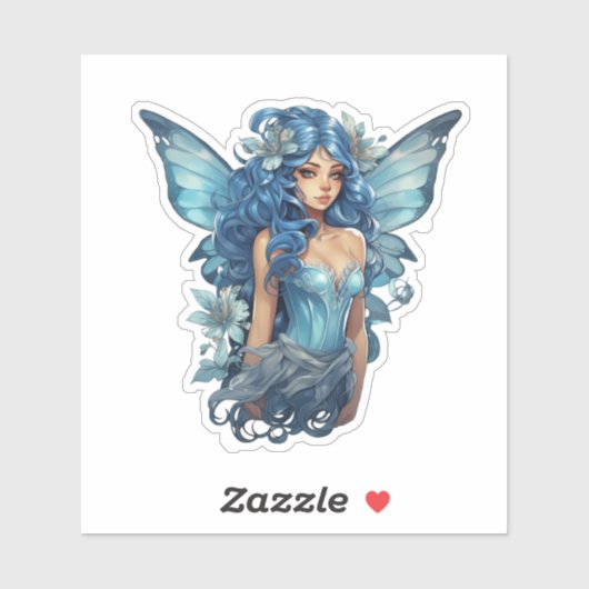 Blue Fairy Sticker (Vel)