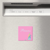 Blue Fairytale Princess Magnet (In Situ (Lave-vaisselle))