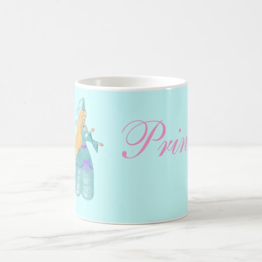 Blue Fairytale Princess Mug (Centre)