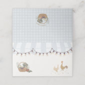 Blue Farmers Market Boerderij Fresh Folded Place C (Buitenkant ongevouwen)