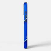 Blue Fence telefoonhoesje Case-Mate iPhone Case (Achterkant / Links)