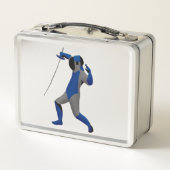 Blue Fencer (Achterkant)