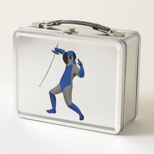 Blue Fencer (Voorkant)