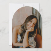 Blue Fiesta Graduation Photo Arch Invitation (Dos)