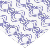 Blue Finial Pattern Korte Tafelloper (Hoek)