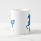 Blue Fire Unicorn Jumbo Mug (Devant)