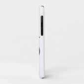 Blue Firefighter Badge Logo Persoonlijk Case-Mate iPhone Case (Achterkant/links)