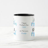 Blue First Mother Forever Friend Mug (Centre)