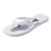 Blue Fish Botten Designer Teenslippers (Schuin)