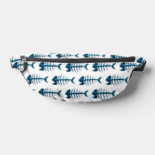 Blue Fish Botten Pattern Heuptasje (Liggend)