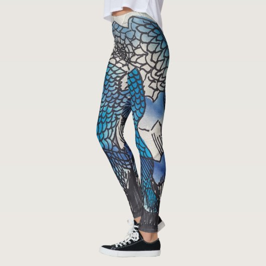 Blue Fish Leggings (Gauche)