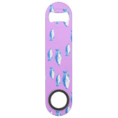 Blue fish on lilac (Devant)