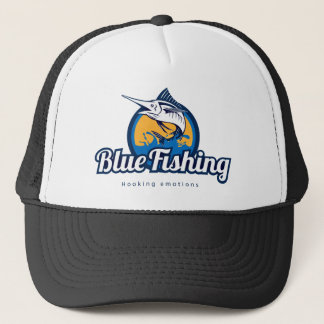Blue Fishing Trucker Pet