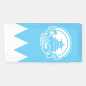 Blue Flag Banner - Castle (Horizontaal)