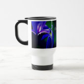 Blue Flag Iris Flower Personalized Reisbeker (Links)