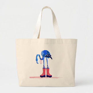 Blue Flamingo Bag Grote Tote Bag