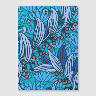 Blue Floral Antiek Boho Modern