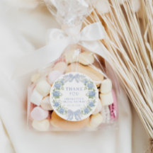 Blue Floral Bridal Tea Party