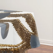 Blue Floral Design Plant Tafelkleed (Voorbeeld)