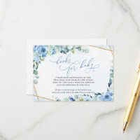 Blue Floral Gold Geometrische Boho boeken voor Bab