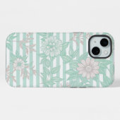 Blue Floral Minimalist (Verso Horizontal)