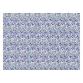 Blue Floral Paisley Tafelkleed (Voorkant (Horizontaal))