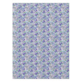 Blue Floral Paisley Tafelkleed (Voorkant)