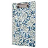 Blue Floral Pattern Antiek Asian Design Klembord (Links)