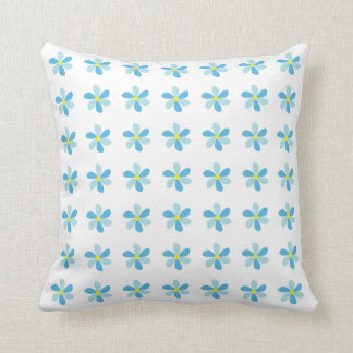 Blue Floral Pattern Kussen