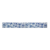 Blue Floral Pattern Lint (Voorkant)