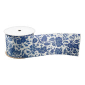 Blue Floral Pattern Lint (Spoel)