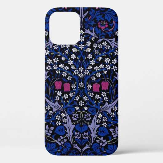 Blue  Floral Pattern, William Morris Case-Mate iPhone Case (Achterkant)