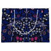 Blue Floral Pattern, William Morris Large Groot Cadeauzakje (Voorkant)