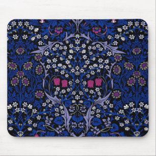 Blue  Floral Pattern, William Morris Muismat