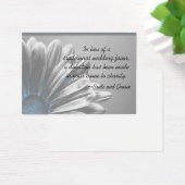 Blue Floral Points forts Mariage Charity Favoriser (Bureau)