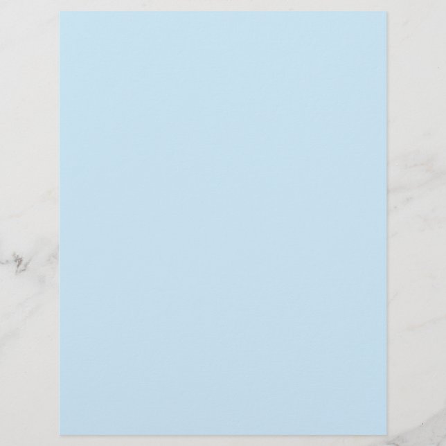 Blue Floral Scrapbook Ephemera (Achterkant)