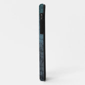 Blue Flourish Case-Mate iPhone Case (Achterkant/links)