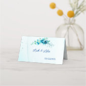 Blue Flower Custom Wedding (Achterkant)
