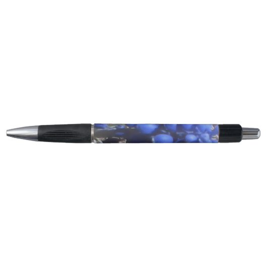 Blue Flower Grip Pen (Voorkant)